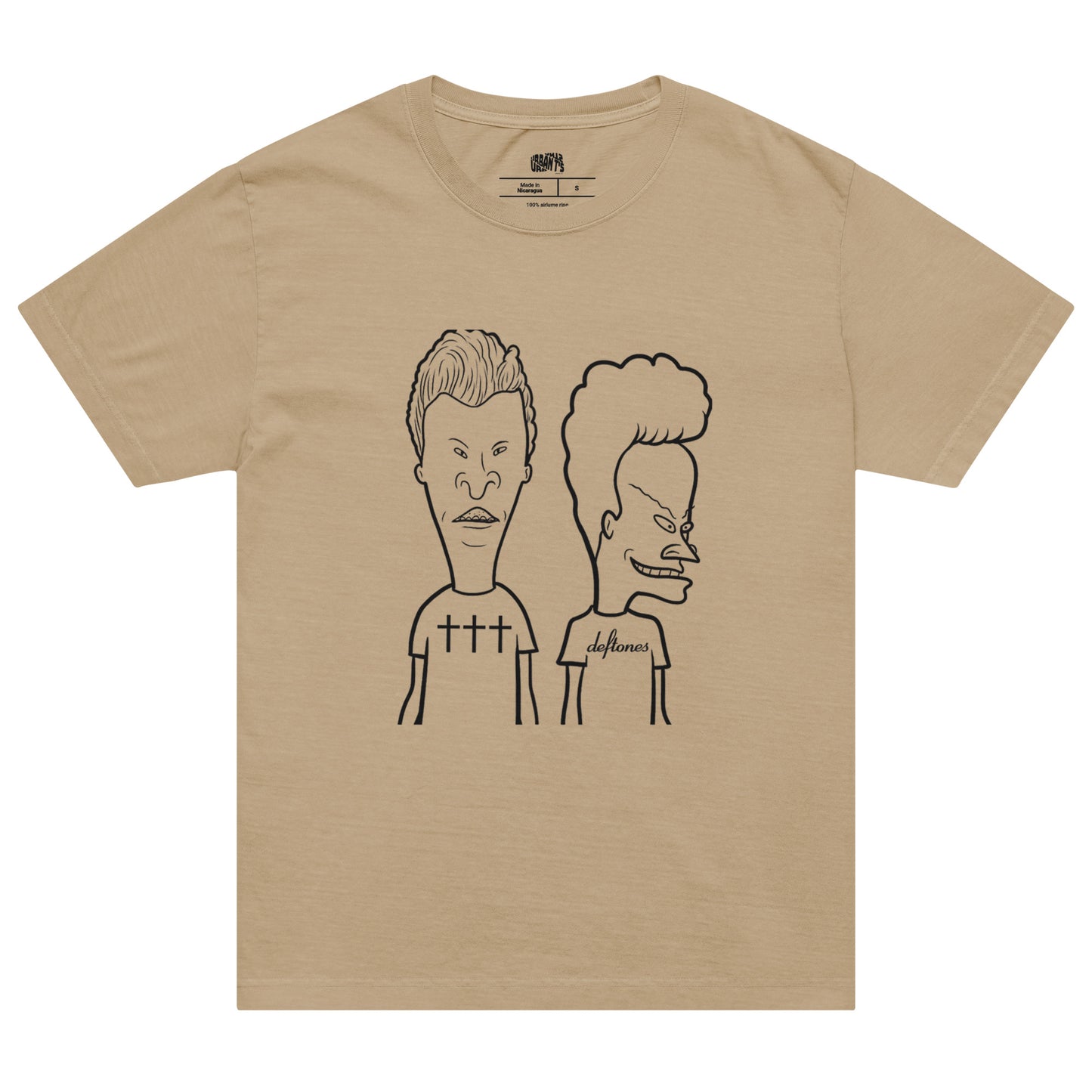 Beaves and Budhead Oversized T-Shirt, Retro MTV - Urbants