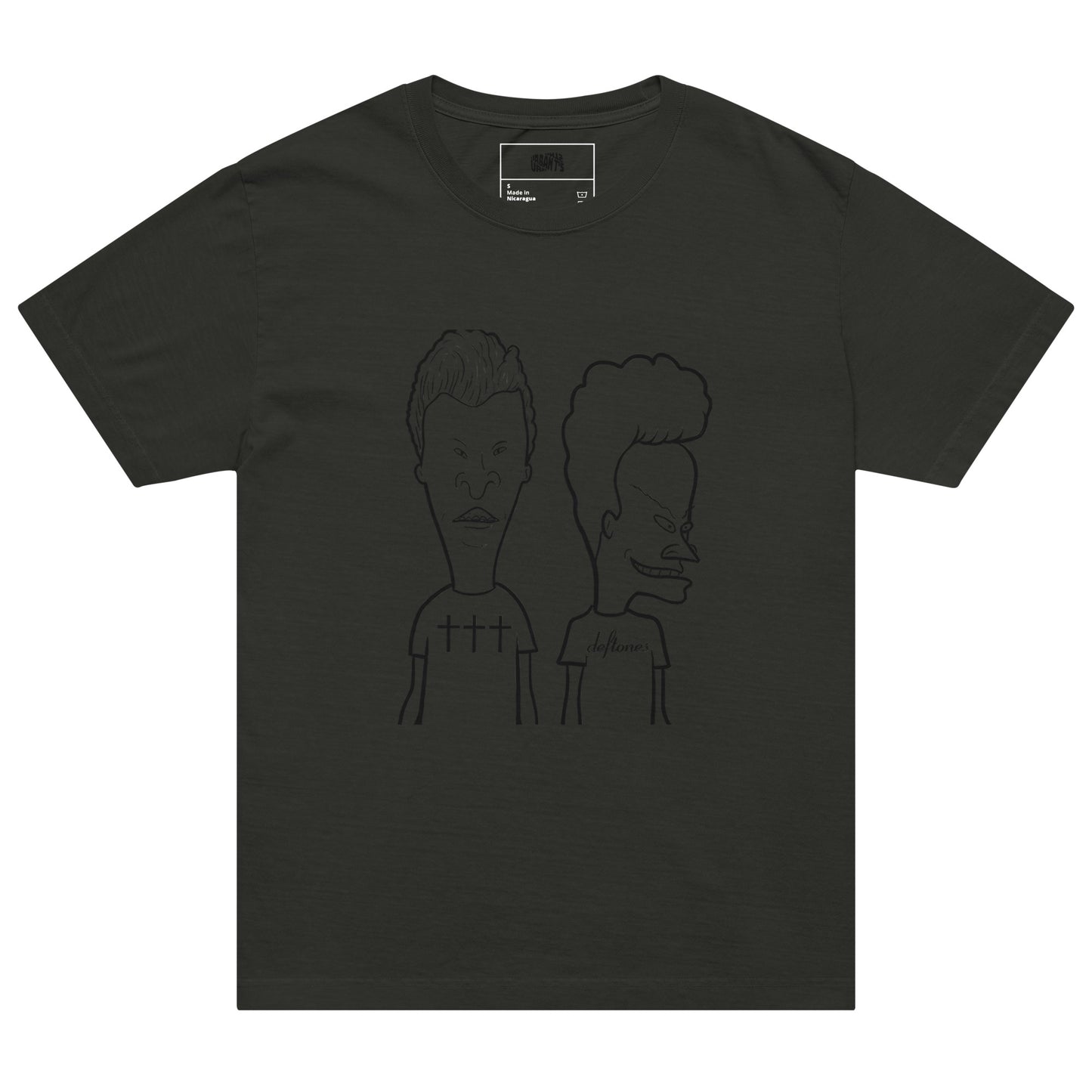 Beaves and Budhead Oversized T-Shirt, Retro MTV - Urbants