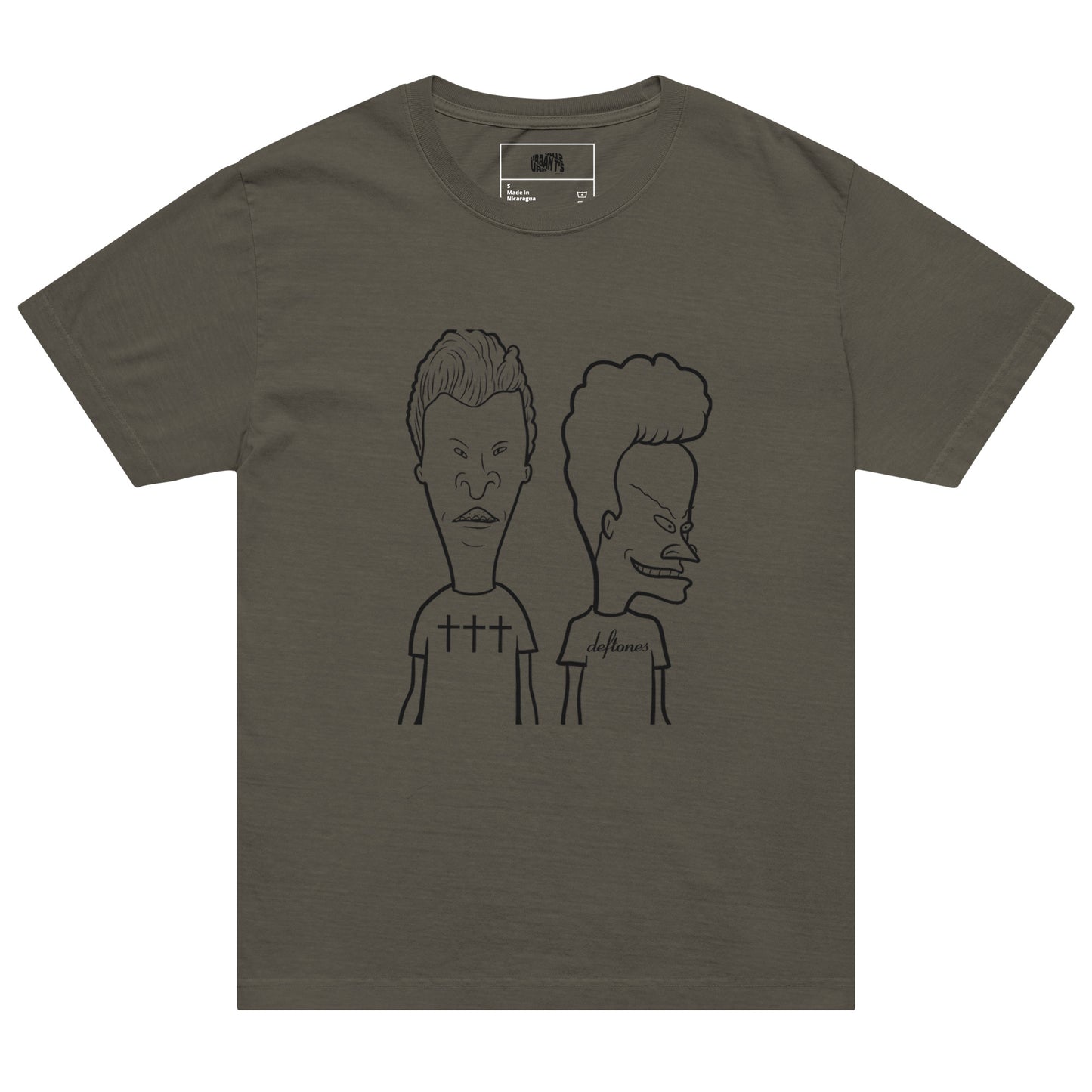 Beaves and Budhead Oversized T-Shirt, Retro MTV - Urbants