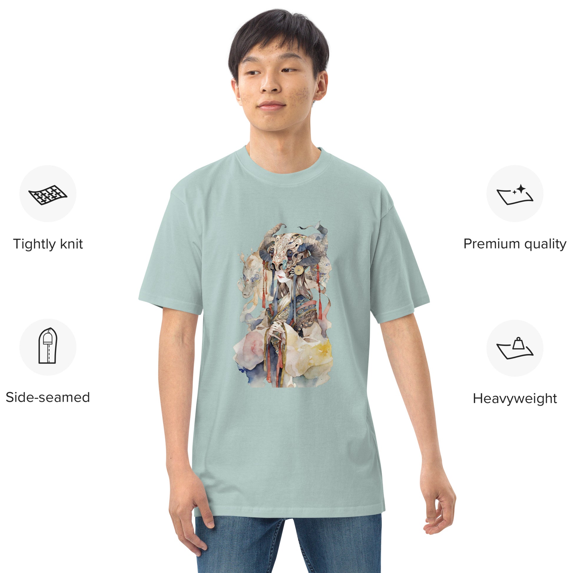 Vintage Tee, Manga Art - Gift for Him - Urbants