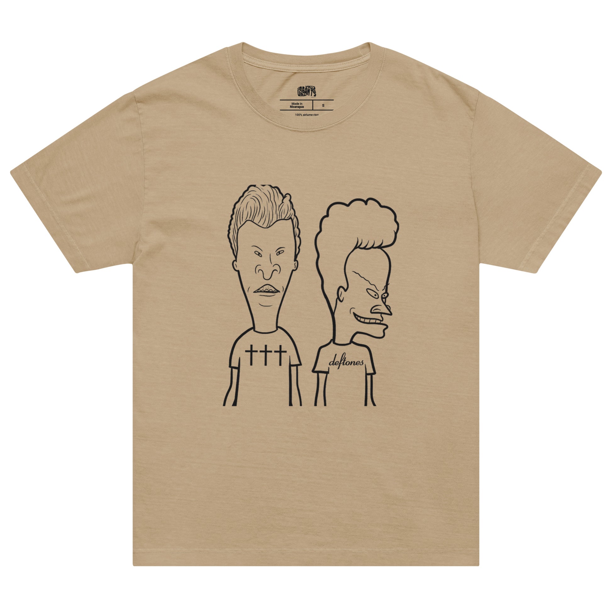 Beaves and Budhead Oversized T-Shirt, Retro MTV - Urbants
