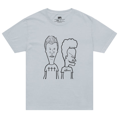 Beaves and Budhead Oversized T-Shirt, Retro MTV - Urbants