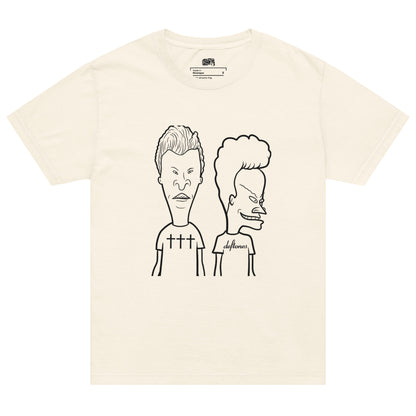 Beaves and Budhead Oversized T-Shirt, Retro MTV - Urbants