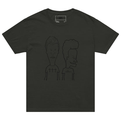 Beaves and Budhead Oversized T-Shirt, Retro MTV - Urbants