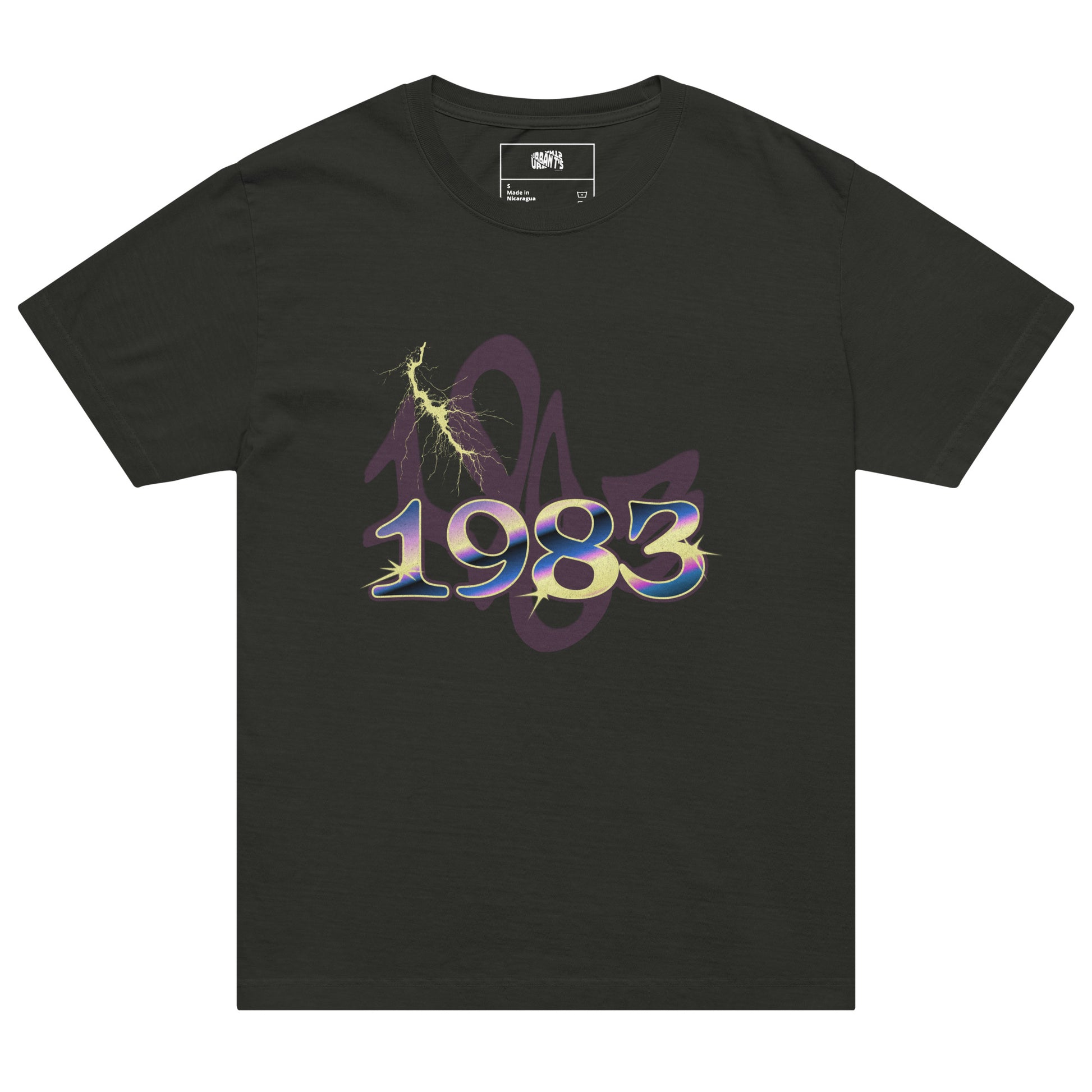 1983 oversized t-shirt, retro nostalgia - Urbants