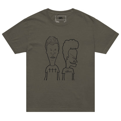 Beaves and Budhead Oversized T-Shirt, Retro MTV - Urbants