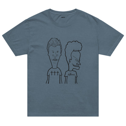 Beaves and Budhead Oversized T-Shirt, Retro MTV - Urbants