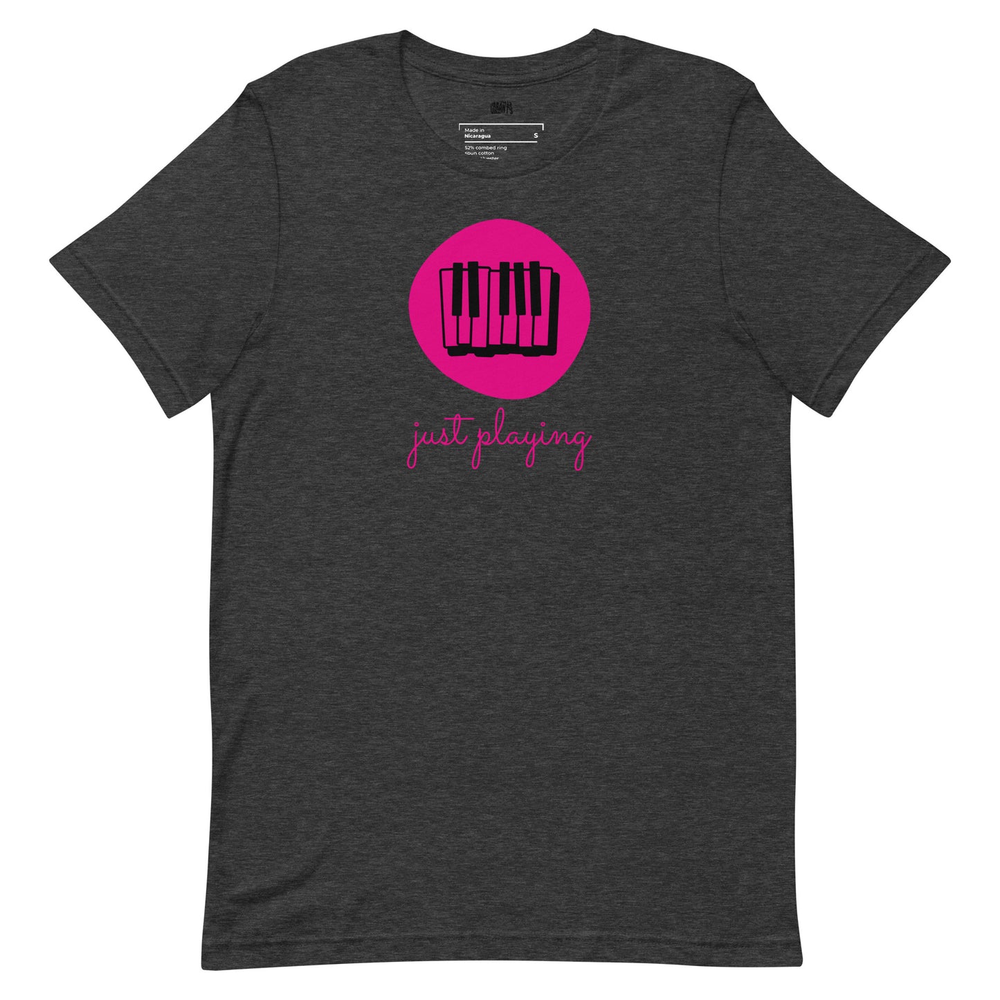T-shirts Let’s play piano - Unisex - Cotton - Eco friendly - Urbants