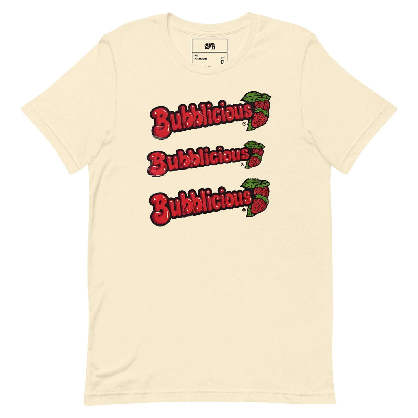 Vintage Bubblicious T-shirt, Cotton, eco-friendly - Urbants