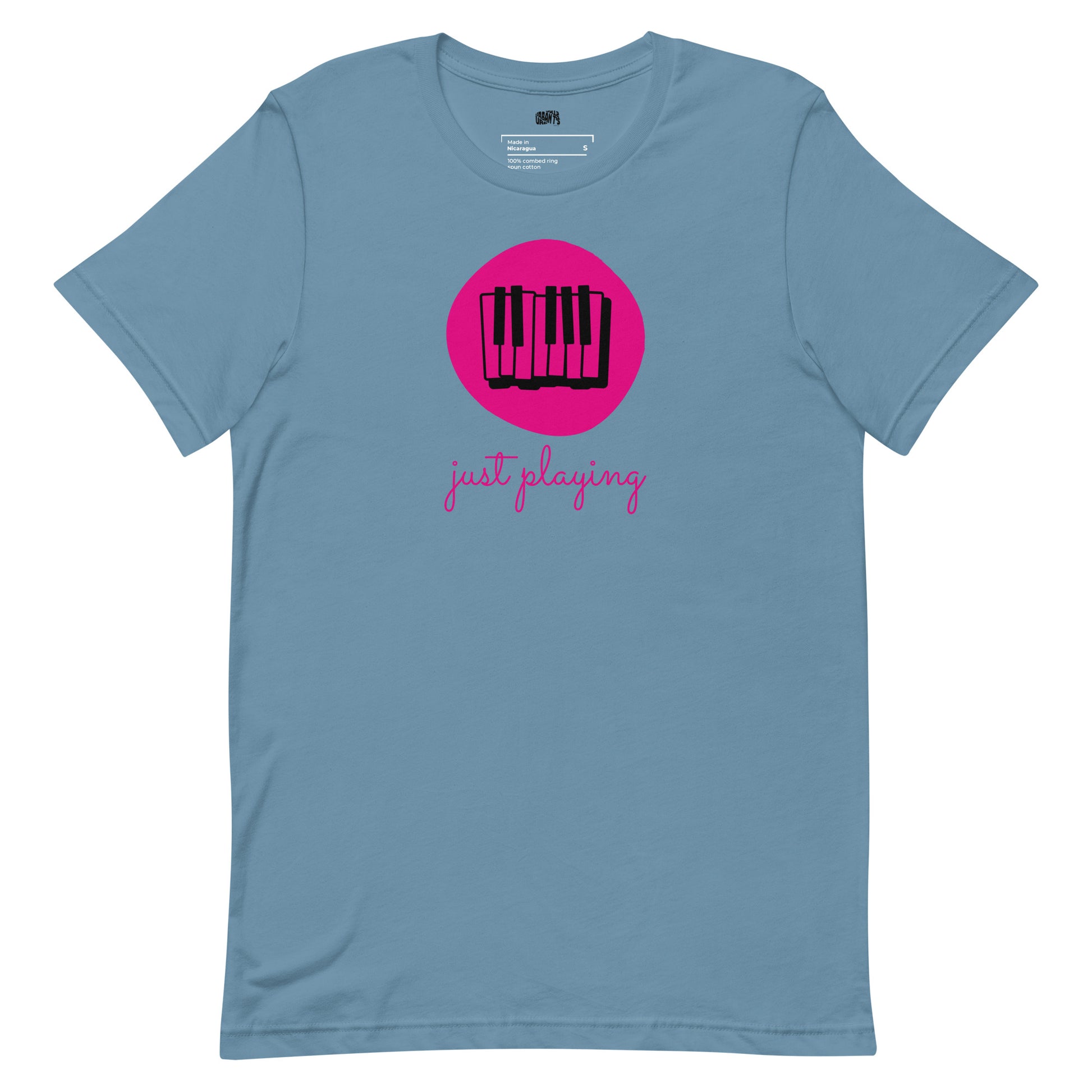T-shirts Let’s play piano - Unisex - Cotton - Eco friendly - Urbants