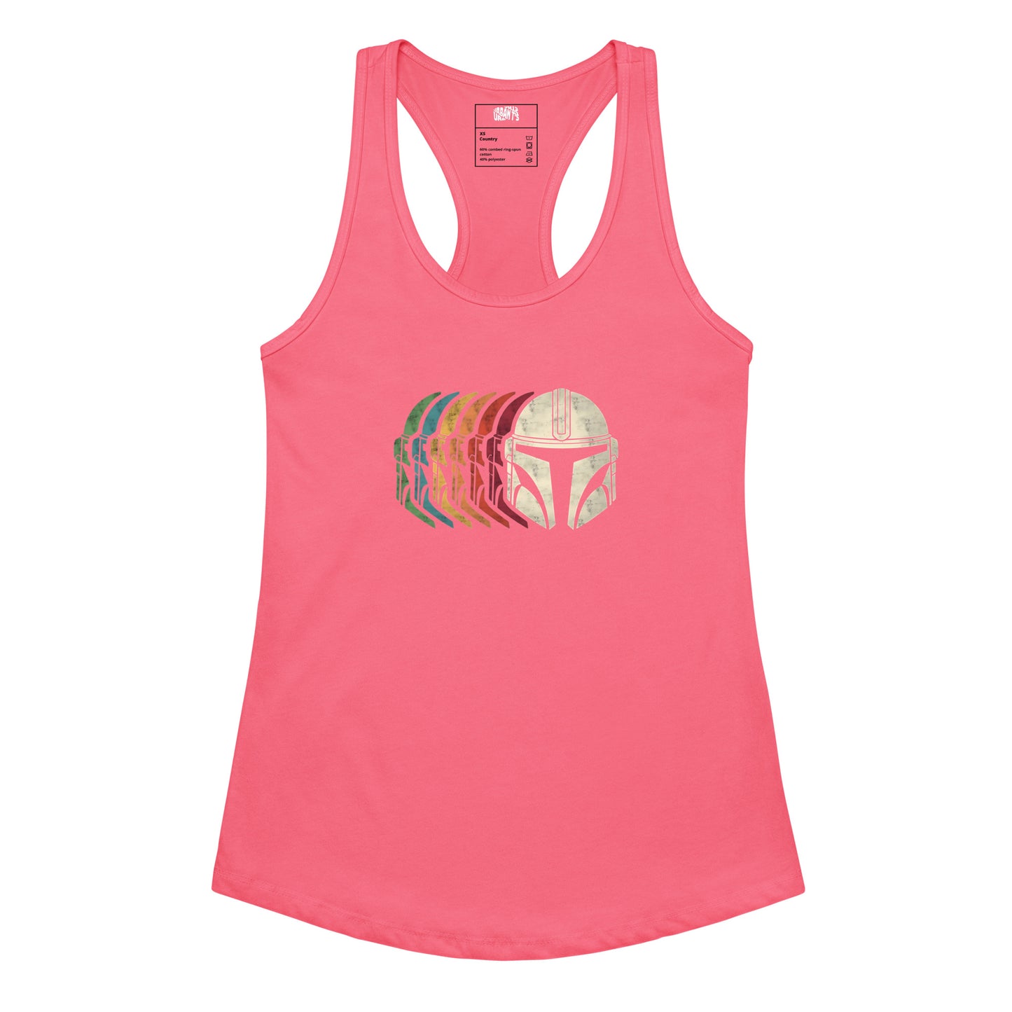 Mandalorian Woman’s Tank Top – Retro Star Wars Gift for Her - Urbants